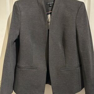J. Crew Women's Charcoal Suit Jacket